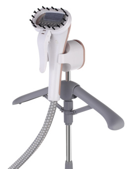 Отпариватель напольный Hyundai H-US02259 1800Вт белый/золотистый - купить недорого с доставкой в интернет-магазине