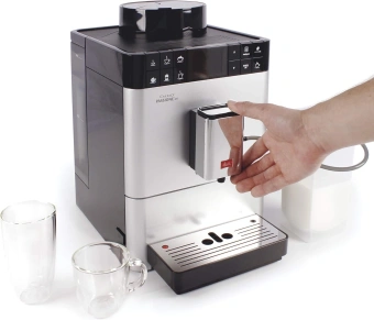 Кофемашина Melitta Caffeo F531-101 серебристый - купить недорого с доставкой в интернет-магазине