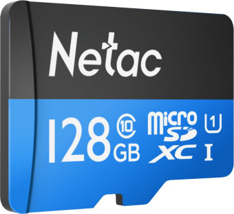 Флеш карта microSDXC 128Gb Class10 Netac NT02P500STN-128G-S P500 w/o adapter - купить недорого с доставкой в интернет-магазине