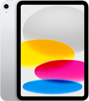 Планшет Apple iPad 2022 A2696 A14 Bionic 6С RAM4Gb ROM64Gb 10.9" IPS 2360x1640 iOS серебристый 12Mpix 12Mpix BT WiFi 10hr - купить недорого с доставкой в интернет-магазине