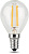 Лампа светодиодная Gauss Filament 7Вт цок.:E14 шар 220B 4100K св.свеч.бел.нейт. P45 (упак.:1шт) (105801207)