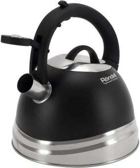 Чайник металлический Rondell Walzer RDS-1827 2.7л. черный - купить недорого с доставкой в интернет-магазине