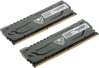 Память DDR4 2x8GB 3733MHz Patriot PVS416G373C7K Viper Steel RTL Gaming PC4-29800 CL17 DIMM 288-pin 1.35В single rank с радиатором Ret - купить недорого с доставкой в интернет-магазине