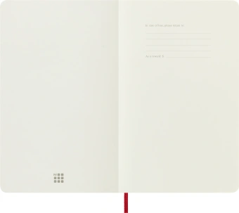 Блокнот Moleskine CLASSIC SOFT QP618F2 Large 130х210мм 192стр. нелинованный мягкая обложка красный - купить недорого с доставкой в интернет-магазине