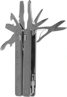 Мультитул Victorinox SwissTool X Plus Ratchet (3.0339.L) 115мм 39функц. мини-отвертка/штопор/набор бит/удлинитель/чехол кожаный серебристый карт.коробка - купить недорого с доставкой в интернет-магазине