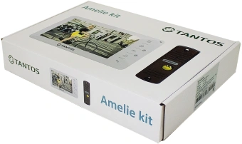 Комплект домофона Tantos Amelie kit белый - купить недорого с доставкой в интернет-магазине