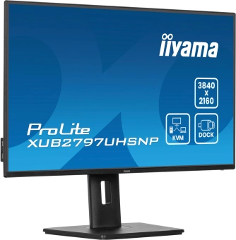 Монитор Iiyama 27" ProLite XUB2797UHSNP-B1 черный IPS LED 16:9 HDMI M/M матовая HAS Piv 1300:1 350cd 178гр/178гр 3840x2160 60Hz DP 4K USB 6.1кг - купить недорого с доставкой в интернет-магазине