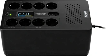 Источник бесперебойного питания Powercom Fly FLY1050EU 630Вт 1050ВА черный - купить недорого с доставкой в интернет-магазине
