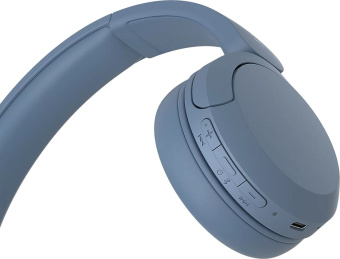 Гарнитура накладные Sony WH-CH520 синий беспроводные bluetooth оголовье (WH-CH520/L) - купить недорого с доставкой в интернет-магазине