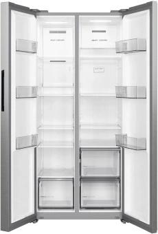 Холодильник Midea MDRS620FGF46 2-хкамерн. нержавеющая сталь инвертер - купить недорого с доставкой в интернет-магазине
