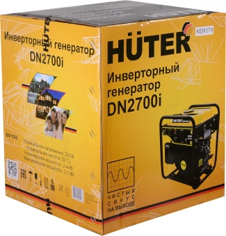 Генератор Huter DN2700i 2.7кВт - купить недорого с доставкой в интернет-магазине