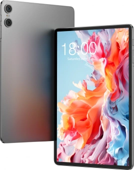 Планшет Teclast P30T A523 (1.8) 8C RAM4Gb ROM128Gb 10.1" IPS 1280x800 Android 14 серый 5Mpix 2Mpix BT WiFi microSD 256Gb 6000mAh 10hr - купить недорого с доставкой в интернет-магазине