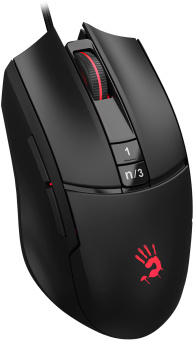 Мышь A4Tech Bloody L65 Max черный оптическая (12000dpi) USB (6but) - купить недорого с доставкой в интернет-магазине
