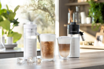 Кофемашина Delonghi Eletta Explore ECAM450.55.S 1450Вт серебристый/черный - купить недорого с доставкой в интернет-магазине