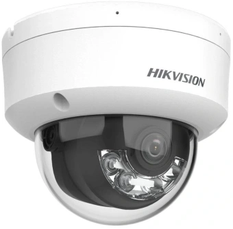 Камера видеонаблюдения IP Hikvision DS-2CD2123G2-LIS2U(2.8mm) 2.8-2.8мм цв. корп.:белый - купить недорого с доставкой в интернет-магазине