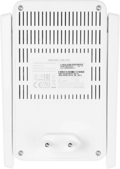 Повторитель беспроводного сигнала Mercusys ME70X AX1800 10/100/1000BASE-TX компл.:устройство/крепления/адаптер белый (упак.:1шт) - купить недорого с доставкой в интернет-магазине