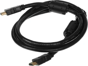 Кабель аудио-видео Ningbo HDMI (m)/HDMI (m) 1.8м. феррит.кольца позолоч.конт. черный (HDMI-1.8M-MG(VER1.4)) - купить недорого с доставкой в интернет-магазине