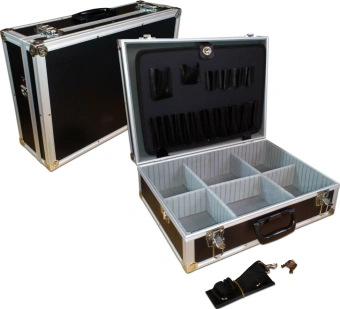 Ящик для инструментов Lanmaster TWT-CASE 6отд. черный - купить недорого с доставкой в интернет-магазине