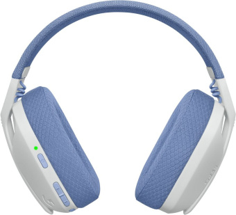 Наушники с микрофоном Logitech G435 белый/синий накладные BT/Radio оголовье (981-001077) - купить недорого с доставкой в интернет-магазине