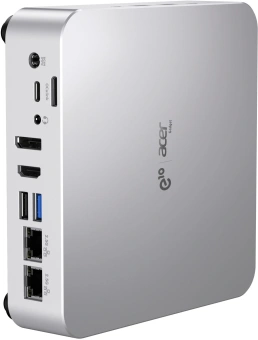 Неттоп Acer Gadget E10 ETBox1 i5 13500H (2.6) 16Gb SSD512Gb UHDG Windows 11 Pro 2x2.5GbitEth WiFi BT 120W серебристый/черный - купить недорого с доставкой в интернет-магазине