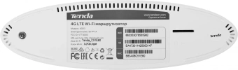 Роутер беспроводной Tenda 4G03 N300 10/100BASE-TX/3G/4G cat. 4 белый - купить недорого с доставкой в интернет-магазине