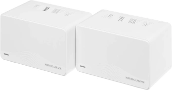 Роутер беспроводной Mercusys Halo H25BE (HALO H25BE(2-PACK)) BE3600 10/100/1000BASE-TX белый (упак.:2шт) - купить недорого с доставкой в интернет-магазине