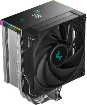 Устройство охлаждения(кулер) Deepcool AK500S Digital SE ARGB Soc-AM5/AM4/1200/1700/1851 черный 4-pin 28dB Al+Cu LCD 240W 864gr Ret (R-AK500S-BKADMN-GJD) - купить недорого с доставкой в интернет-магазине