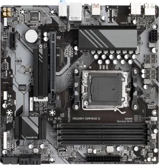 Материнская плата Gigabyte A620M GAMING X SocketAM5 AMD A620 4xDDR5 mATX AC`97 8ch(7.1) GbLAN RAID+HDMI+DP - купить недорого с доставкой в интернет-магазине