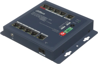 Коммутатор Dahua DH-CHS4110-8ET-90-F (L2) 8x100Мбит/с 1x1Гбит/с 1xКомбо(1000BASE-T/SFP) 8PoE 90W управляемый - купить недорого с доставкой в интернет-магазине