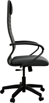 Кресло Метта SU-B-10 черный сиденье черный сетка с подголов. крестов. металл хром - купить недорого с доставкой в интернет-магазине