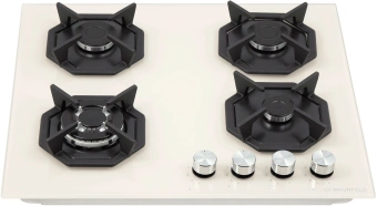 Газовая варочная поверхность Maunfeld EGHG.64.23CBG/G бежевый - купить недорого с доставкой в интернет-магазине