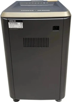 Шредер Office Kit SA200M1,9х10 черный/серый с автоподачей (секр.P-5) фрагменты 220лист. 40лтр. скобы пл.карты - купить недорого с доставкой в интернет-магазине