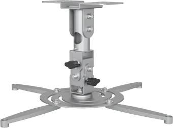 Кронштейн для проектора Cactus CS-VM-PR04-AL серебристый макс.22кг потолочный поворот и наклон - купить недорого с доставкой в интернет-магазине