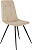 Стул для дома Бюрократ CH-K1 бежевый Holland 06 металл черный на ножках (CH-K1_1/HL07)