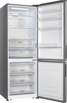 Холодильник Gorenje NRK720EAXL4 2-хкамерн. серый инвертер - купить недорого с доставкой в интернет-магазине
