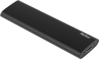 Накопитель SSD Netac USB-C 2Tb NT01ZSLIM-002T-32BK Z Slim 1.8" черный - купить недорого с доставкой в интернет-магазине