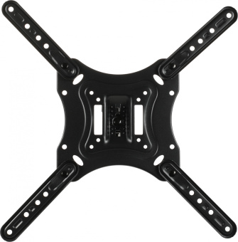 Кронштейн для телевизора Ultramounts UM868 черный 23"-55" макс.35кг настенный поворот и наклон - купить недорого с доставкой в интернет-магазине