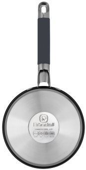 Ковш Rondell Stern RDS-008 1.9л. d=16см (с крышкой) темно-серый - купить недорого с доставкой в интернет-магазине