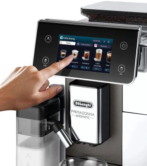 Кофемашина Delonghi Primadonna Aromatic ECAM630.75.TSM 1450Вт серебристый/черный - купить недорого с доставкой в интернет-магазине