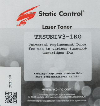 Тонер Static Control TRSUNIV3-1KG черный флакон 1000гр. для принтера Samsung ML2160/SCX3400/M2020/M2070 - купить недорого с доставкой в интернет-магазине