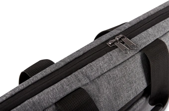 Сумка для ноутбука 15.6" Digma R-270 серый/черный полиэстер (R270GBK) - купить недорого с доставкой в интернет-магазине