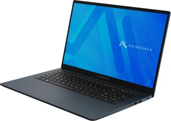 Ноутбук Maibenben M17A-R574UM Ryzen 5 7430U 16Gb SSD512Gb AMD Radeon Graphics 17.3" IPS FHD (1920x1080) Windows 11 Home blue WiFi BT Cam 3896mAh (M17A-R574UM0F3RHU4EB1) - купить недорого с доставкой в интернет-магазине
