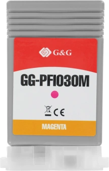 Картридж струйный G&G GG-PFI030M PFI-030M пурпурный (55мл) для Canon imagePrograf TA-20/30 - купить недорого с доставкой в интернет-магазине