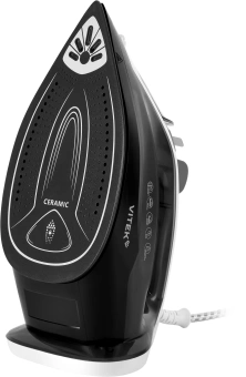Утюг Vitek VT-IRN1210 2000Вт серый/черный - купить недорого с доставкой в интернет-магазине