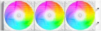 Система водяного охлаждения ID-Cooling FX360 Inf ARGB Soc-AM5/AM4/1151/1200/2066/1700 белый 4-pin 27.2dB Al+Cu 350W Ret (FX360 INF WHITE) - купить недорого с доставкой в интернет-магазине