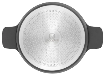 Кастрюля Rondell ArtDeco RDA-1254 4.8л. d=24см (с крышкой) черный - купить недорого с доставкой в интернет-магазине