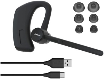 Наушники с микрофоном Jabra Perform черный вкладыши BT крепление за ухом (5101-119) - купить недорого с доставкой в интернет-магазине