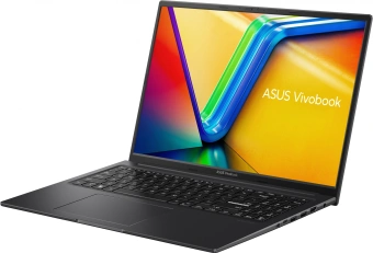 Ноутбук Asus VivoBook 16X M3604YA-MB247 Ryzen 7 7730U 16Gb SSD512Gb AMD Radeon 16" IPS WUXGA (1920x1200) noOS black WiFi BT Cam (90NB11A1-M00B70) - купить недорого с доставкой в интернет-магазине