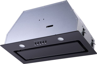Вытяжка встраиваемая Maunfeld Trapeze 601GG черный управление: кнопочное (1 мотор) - купить недорого с доставкой в интернет-магазине