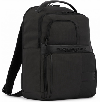 Рюкзак мужской Piquadro Wollem CA6238W129/N черный полиэстер/натур.кожа - купить недорого с доставкой в интернет-магазине